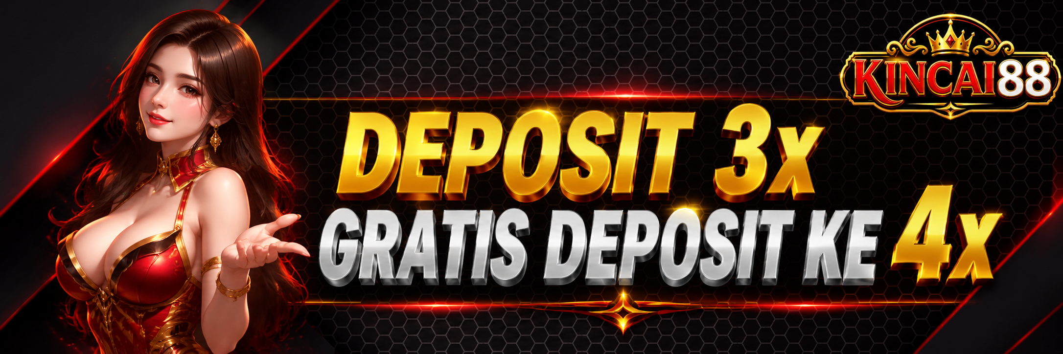 Deposit 3x Gratis Deposit ke 4x Syarat dan Ketentuan Berlaku