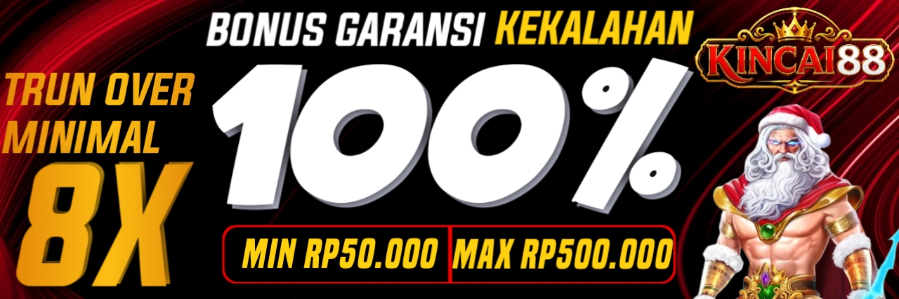 Bonus Kekalahan 100% Syarat & Ketentuan Berlaku