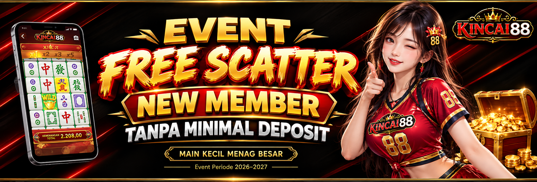 Event Putaran Gratis New Member
